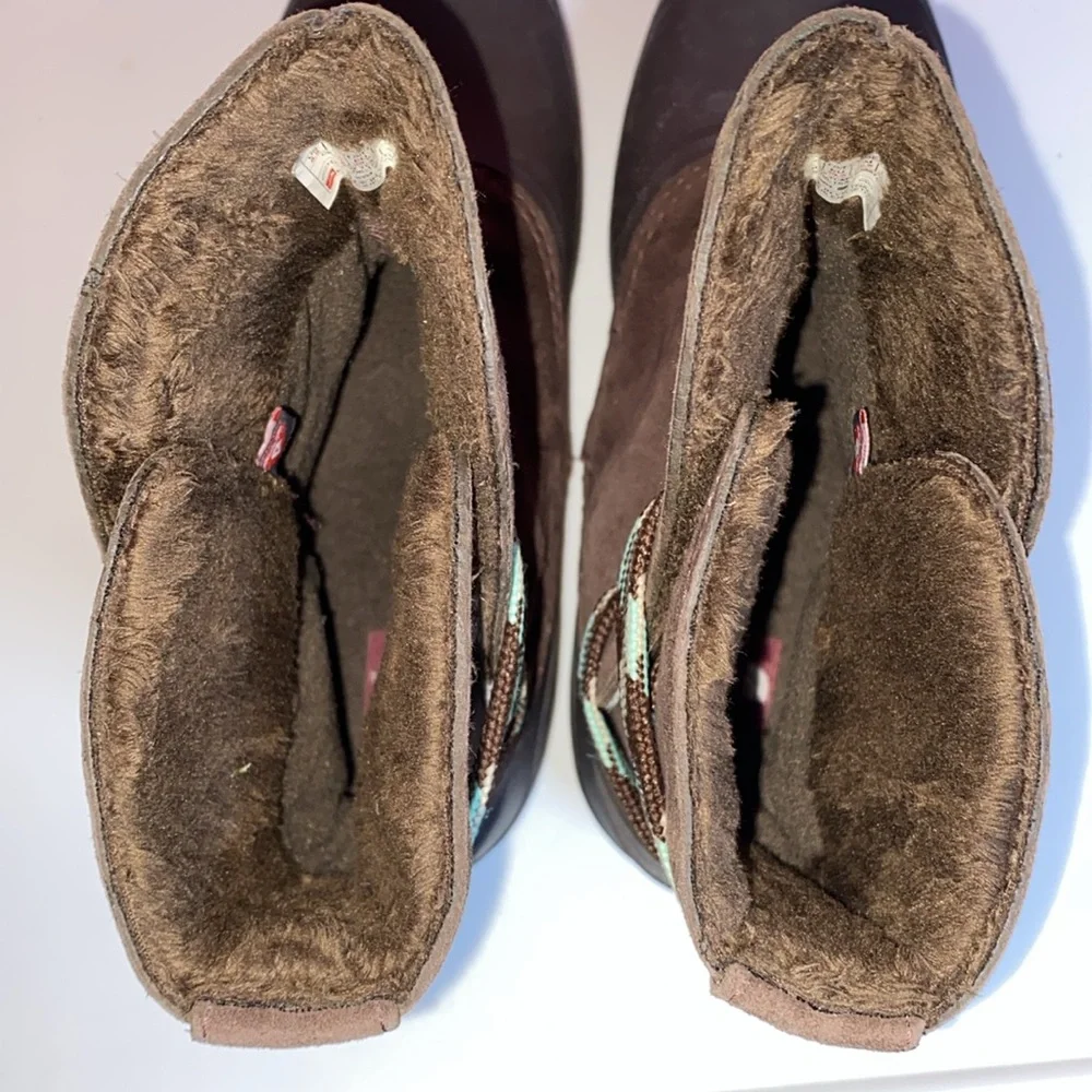 The North Face Women’s Faux Fur Polartec Shellista II Pull-On‎ Boots Size 8.5